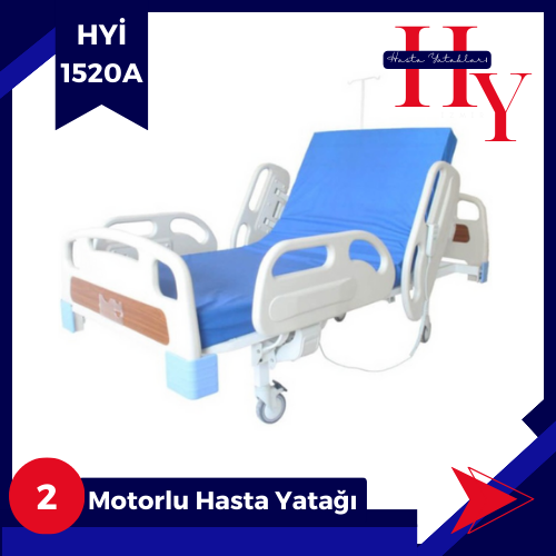 2 Motorlu Hasta Yatağı HYİ-1520A