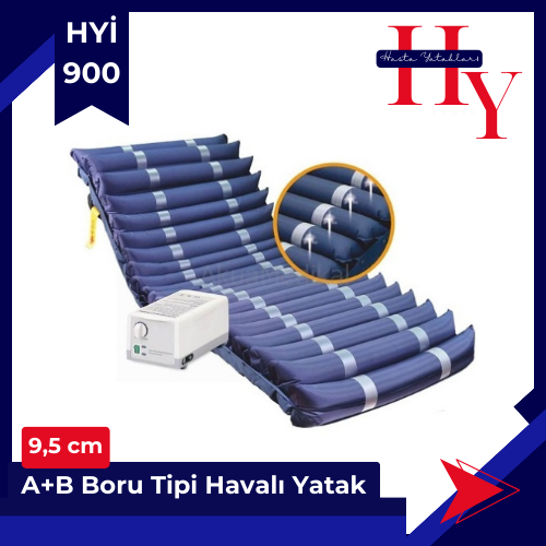 9 cm Kalın Boru Tipi Havalı Yatak