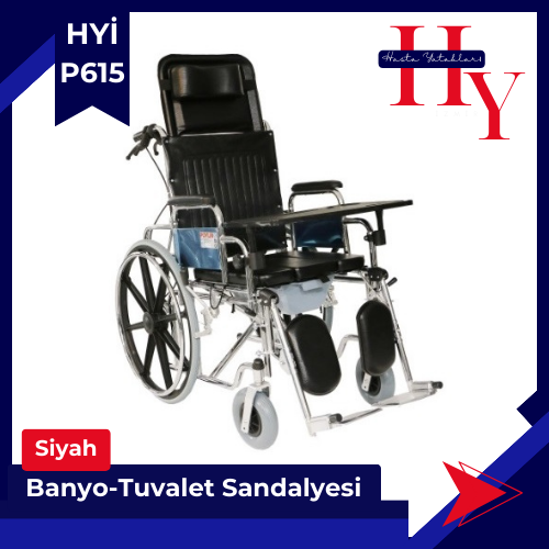 Banyo Kullanımlı Tekerlekli Sandalye