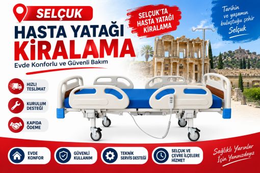 hasta yatağı kiralama selçuk