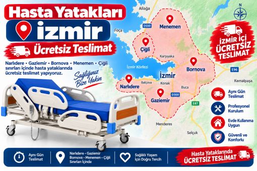 hasta yatağı &uuml;cretsiz teslim haritası